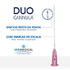 DUO CANNULA 18G×70mm + agulha de pertuito