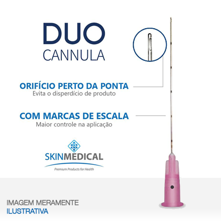 DUO CANNULA 18G×70mm + agulha de pertuito