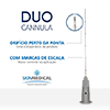 DUO CANNULA 22G×50mm + agulha de pertuito
