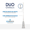 DUO CANNULA 27G×50mm + agulha de pertuito