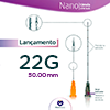 Nano Cânula 22G + agulha de pertuito