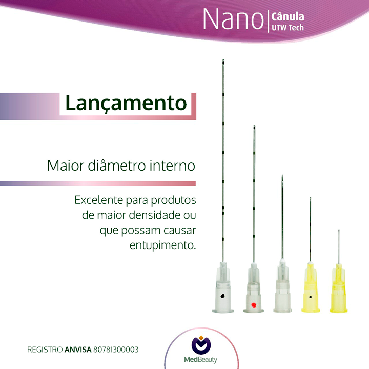 Nano Cânula 27G + agulha de pertuito